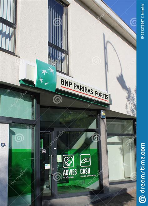 Bnp Paribas Fortis High Street Bank Belgium Editorial Photography Image Of Fortis Belgium