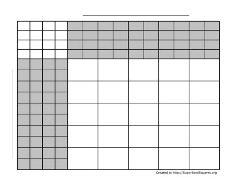Printable Basketball Squares Sheets