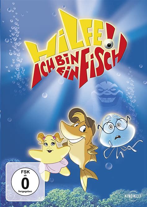 Hilfe Ich Bin Ein Fisch DVD 2001 Amazon Co Uk Nis Bank Mikkelsen