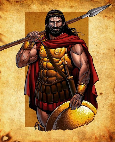 The Art Of Rubus King Leonidas Spartan King Leonidas Sparta