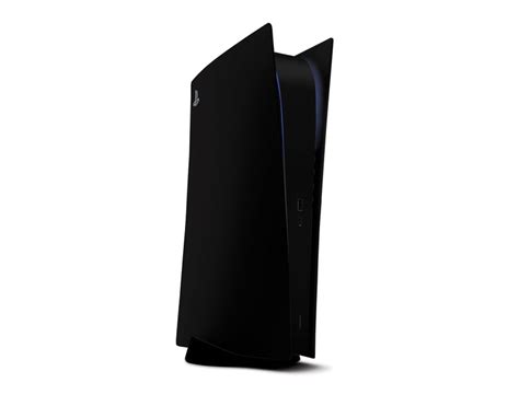 Pure Black Ps5 Digital Edition Skin Stickybunny