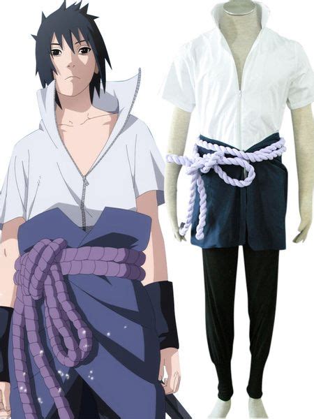 naruto uchiha sasuke cosplay costume personagens naruto shippuden