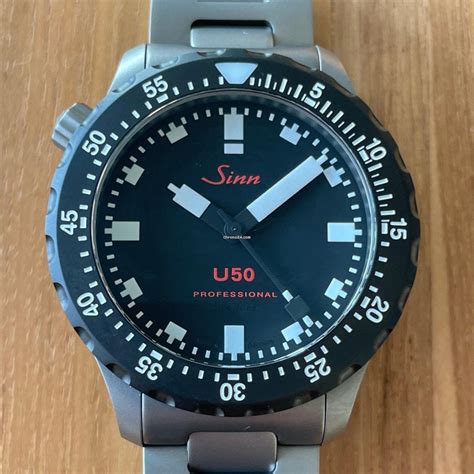 Sinn U50 Professional Fully Tegimented Limited Edition For 5795 For