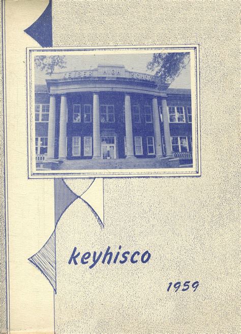 1959 Yearbook From Keyser High School From Keyser West Virginia