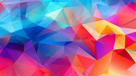Design A Vibrant Abstract Background With Overlapping Geometric Shapes