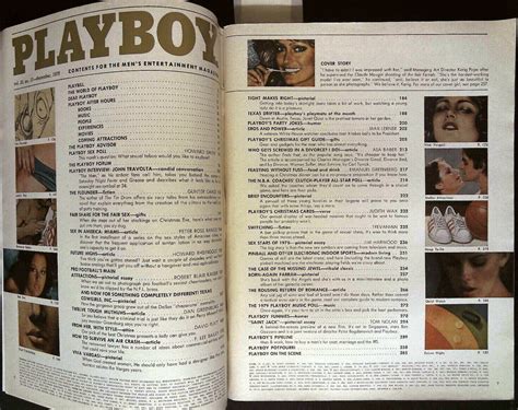 Playboy Us December 1978 Farrah Fawcett John Travolta Janet Quist Vg