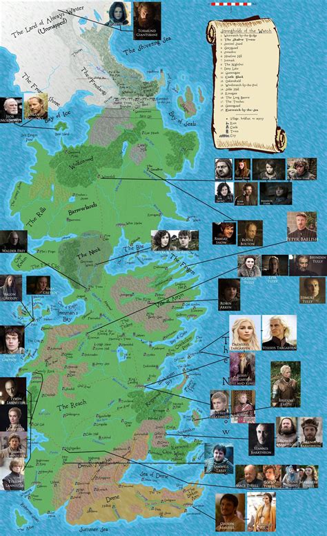 Westeros Westeros Map Game Of Thrones Map