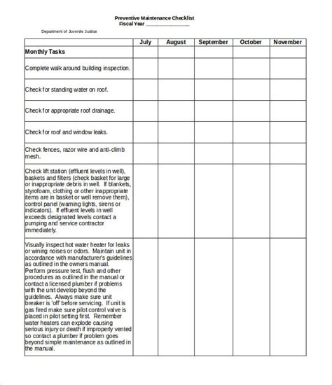 Fill out, securely sign, print or email your electric checklist form instantly with signnow. Download Predictive Maintenance Checklist | Gantt Chart Excel Template