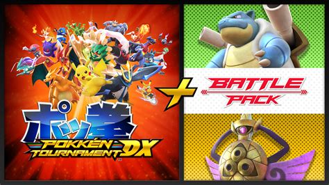 Pokkén Tournament Dx Pokkén Tournament Dx Battle Pack Para Nintendo