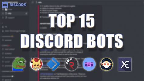 Top 10 Discord Bots 2021 Youtube Otosection