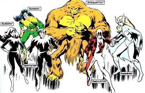 Marvel Art Marvel Superheroes Comic Art Fans Old Comic Books Alpha Flight Bryne Comic Book