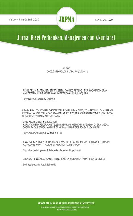 Biro pengembangan modal insani universitas katolik parahyangan. Perumusan Alternatif Strategi Pengembangan Pegawai Pada ...