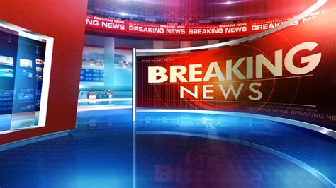 Breaking News Virtual Set - Stock Motion Graphics | Motion Array