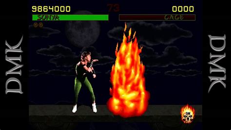 Mortal Kombat Arcade Sonyas Kiss Of Death Fatality Youtube