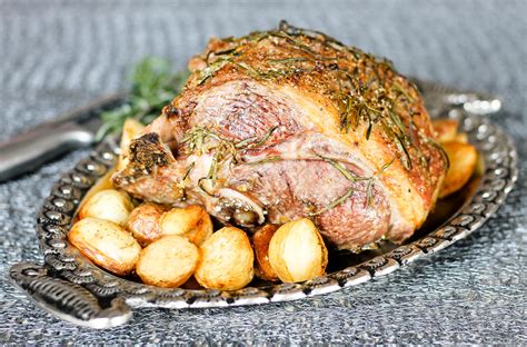 Roast Half Leg Of Lamb Diverse Dinners