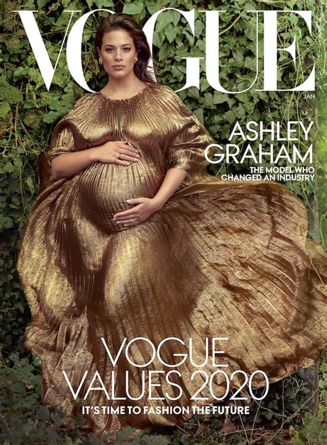 Ashley Graham Hilariously Describes Pregnancy Hormones In Vogue Cover Story