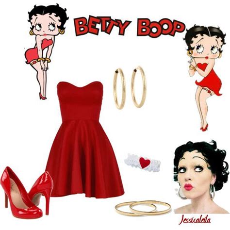 Betty Boop👄 Betty Boop Costume Betty Boop Halloween Costume Trendy
