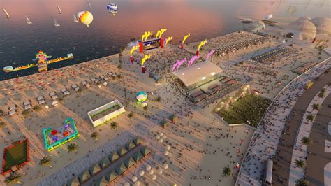 qatar announces world cup fan zone at qetaifan island north caterer middle east