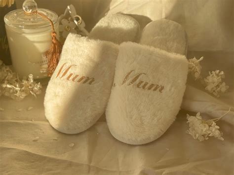 Mothers Day Slippers Personalised Slippers Ts For Etsy