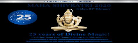 Please visit this link by performing soma maha yagya. Maha Shivratri 2020 at Shivoham Shiva Temple - Bengaluru ...