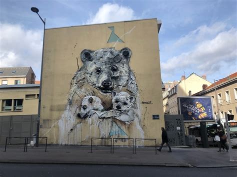 Nancy Une Nouvelle Fresque D Art Urbain Sign E Bordalo Ii Est