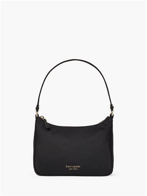 Kate Spade New York Nylon Shoulder Bag Black At John Lewis And Partners