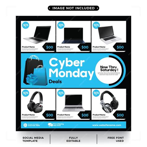Catálogo cyber monday de electronics extravaganza | Vector Premium