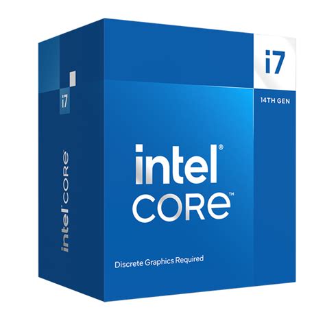 Bộ Vi Xử Lý Intel Core I7 14700f 20 Nhân 28 Luồng 33mb Lga 1700