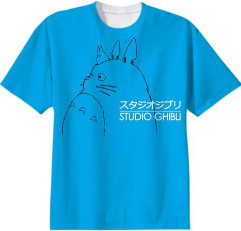Shop Studio Ghibli T Shirt Cotton T Shirt By D Sole Print All Over Me