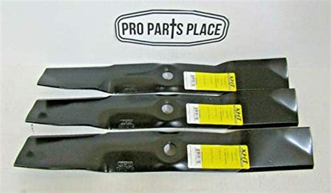 3 Usa Heavy Duty Blades For 54″ Hc Decks Compatible With John Deere