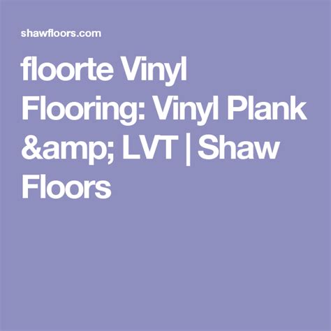 Resilient Vinyl Flooring: Vinyl Plank & LVT | Vinyl plank, Vinyl flooring, Flooring
