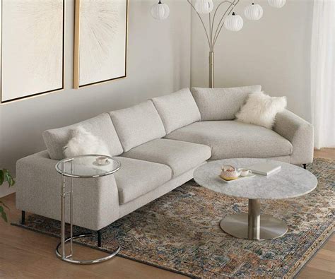 Rowena Right Cuddler Sectional Small Space Sectional Sofa Sectional