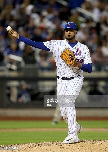 denyi reyes of the new york mets tries to pick off the runner at news photo getty images
