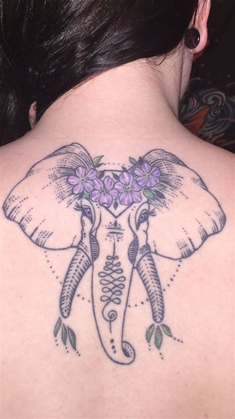 The Elephant In The Room Stays In The Back ️ Elephant Tattoos