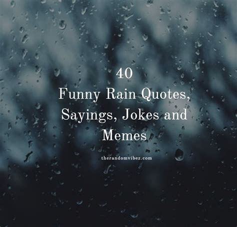 40 Funny Rain Quotes Sayings Jokes And Memes Funny Rain Quotes