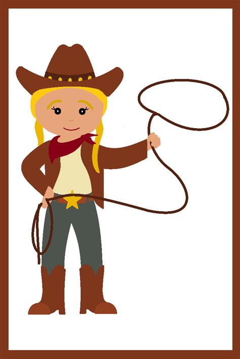 Cowgirl Clip Art And Images On Clipartix