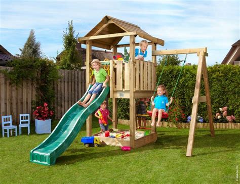 Playhouse With Slide And Swing • House 1 Swing Frame 220 In 2021