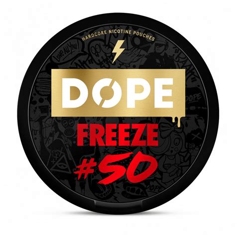 Dope Freeze 50 Nicotine Pouches Dope Nicotine Pouches Pouch World