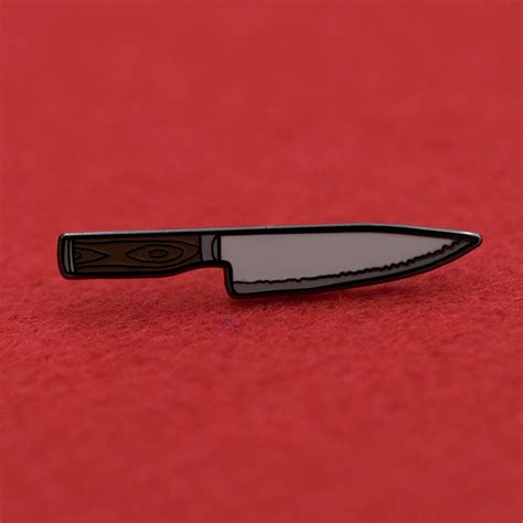 Chefs Knife Hard Enamel Lapel Pin Begin Industries