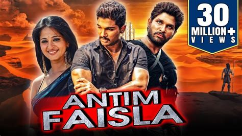 Allu Arjun Blockbuster Telugu Hindi Dubbed Movie Antim Faisla
