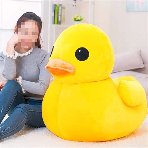 12 Lovely Yellow Duck Stuffed Animal Plush Soft Toys Cute Doll Pillow