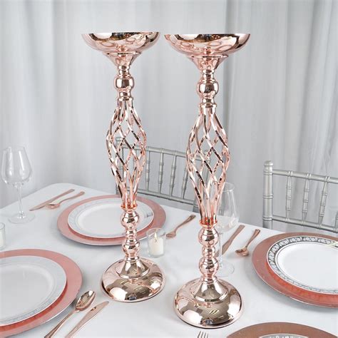 Wholesalemart is a wholesaler and supplier of discount candle holder products. 2 pcs 22.5" tall Candle Holder Wedding Vase Centerpiece ...