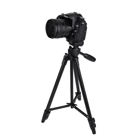 Vct 520 Lightweight Pro Camera Tripod Stand W 3 Way Head Bag For