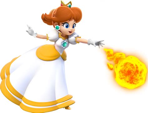 How Princess Daisy Should Be In Her Official Fire Flower Super Mario