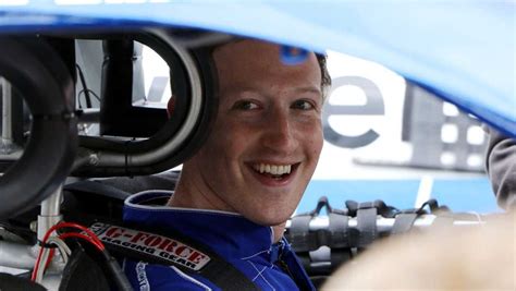 Facebook Ceo Mark Zuckerberg Takes Laps Around Charlotte Motor Speedway With Nascar Star Dale