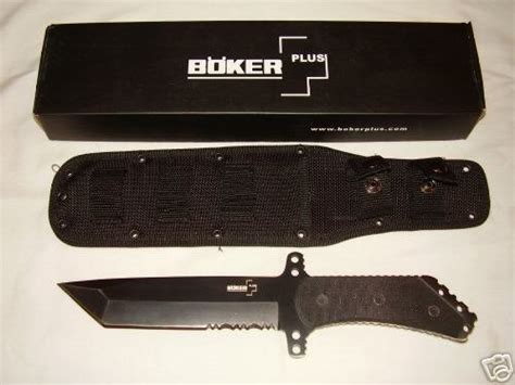 New Boker Plus Armed Forces Tactical Tanto Sheath Knife 24924944