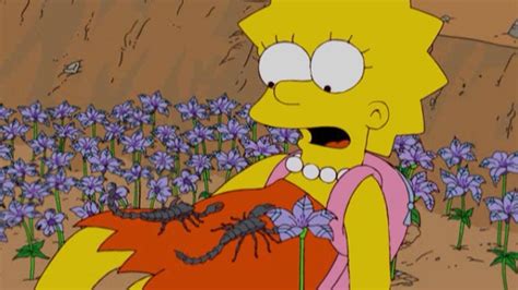 Rede Globo Os Simpsons Os Simpsons Lisa Descobre Planta Que Acalma Até Mesmo Escorpiões