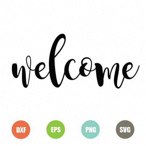 Welcome Svg Topfreedesigns Svg Free Files Svg Welcome Words