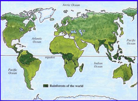 Maps Amazon Rainforest