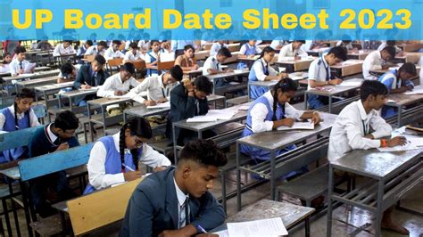 Up Board Date Sheet 2023 Class 10 12 Board Exam Schedule Likely To Be